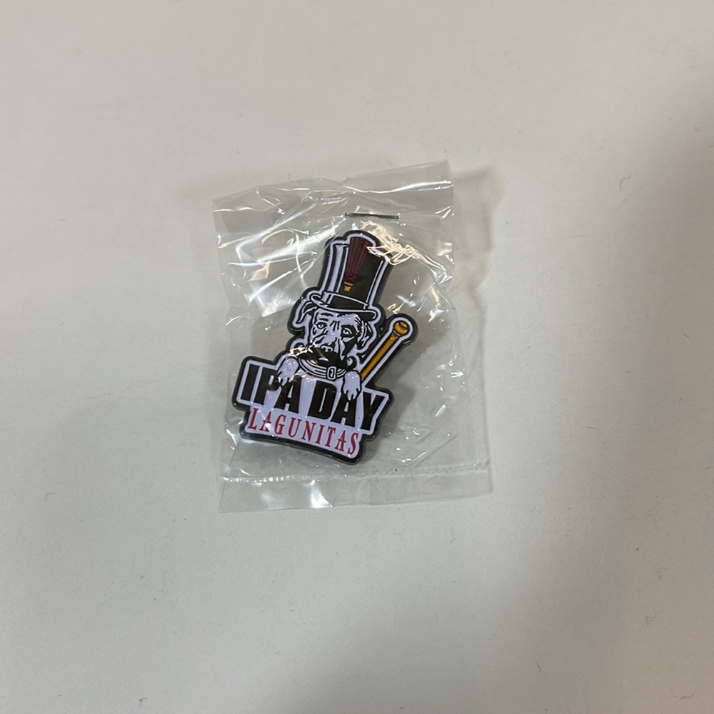 NIP Lagunitas Dog IPA Day Push Pin